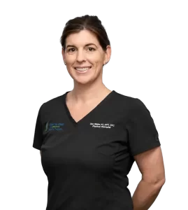 Physical Therapy Session 1 Lisa Weiss, PT, DPT, ATC, physical therapist at Florida Spine Chiropractic, Vero Beach